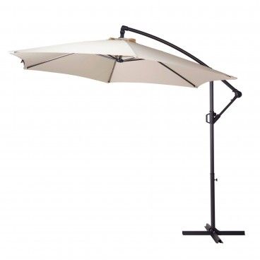 Guarda-Sol Suspenso 300cm Bege