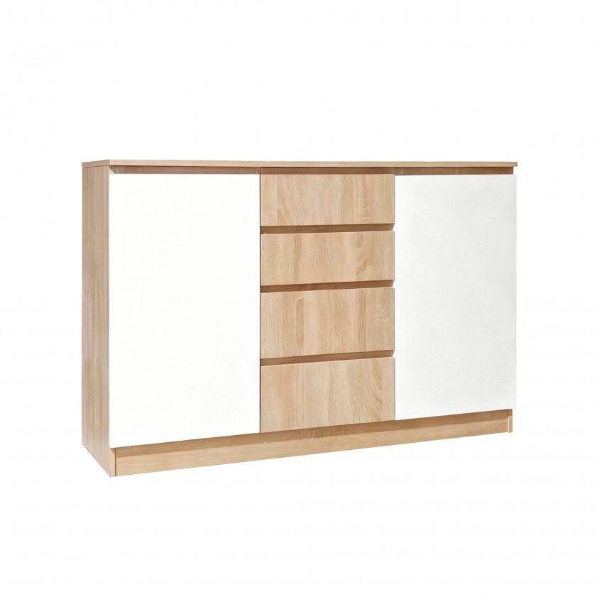 Aparador Cross (2 Portas + 4 Gavetas)