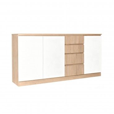 Aparador Cross (3 Portas + 4 Gavetas)