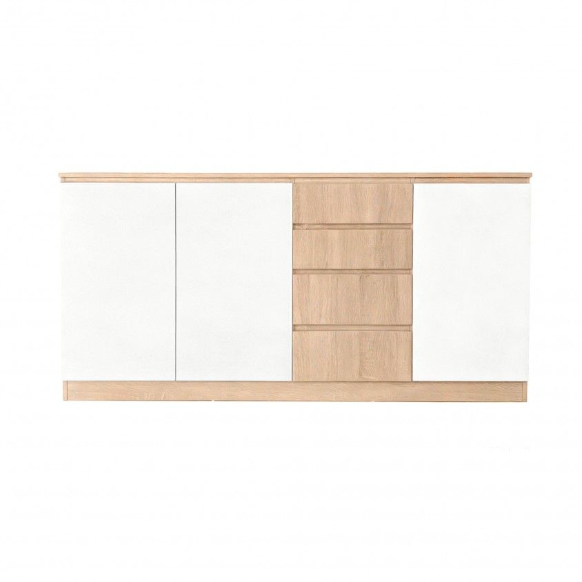 Aparador Cross (3 Portas + 4 Gavetas)