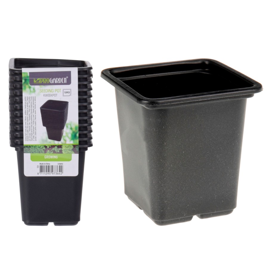 Conjunto de 12 Vasos para Sementeira 75x80mm