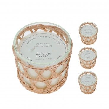 Vela Perfumada de Vidro Sortido 3 Aromas