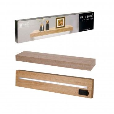 Prateleira 50 cm com Luz Led Natural