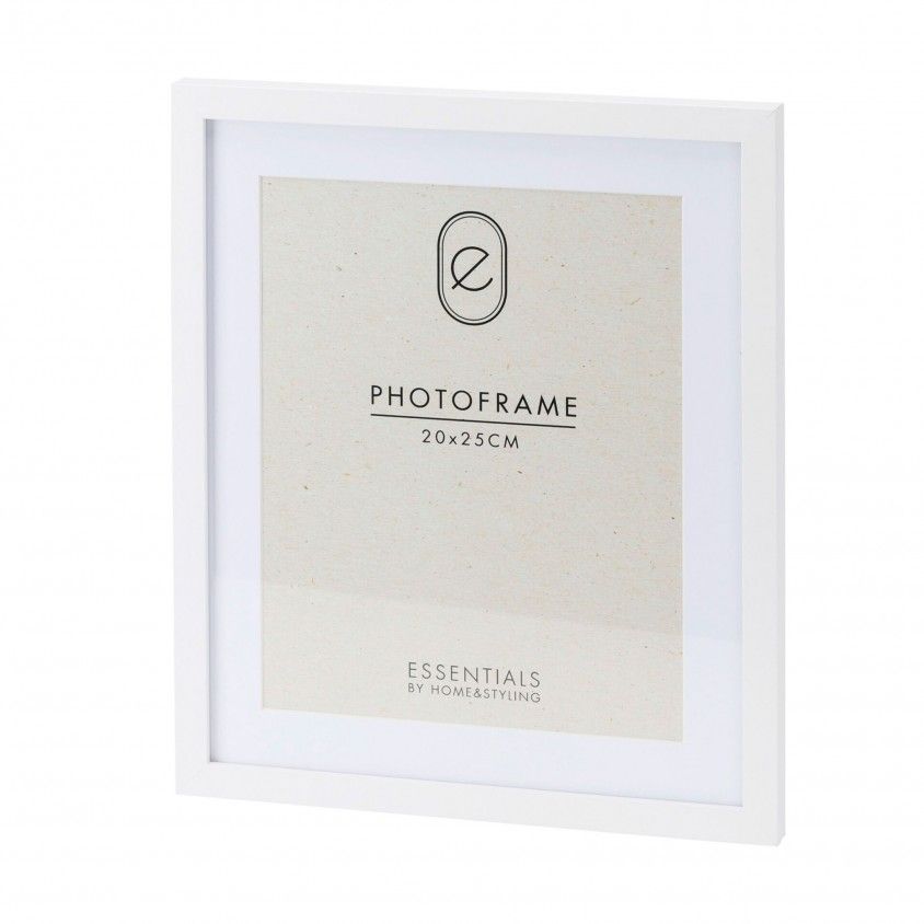 Moldura em MDF 20x25cm Branco