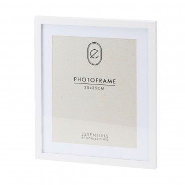 Moldura em MDF 20x25cm Branco