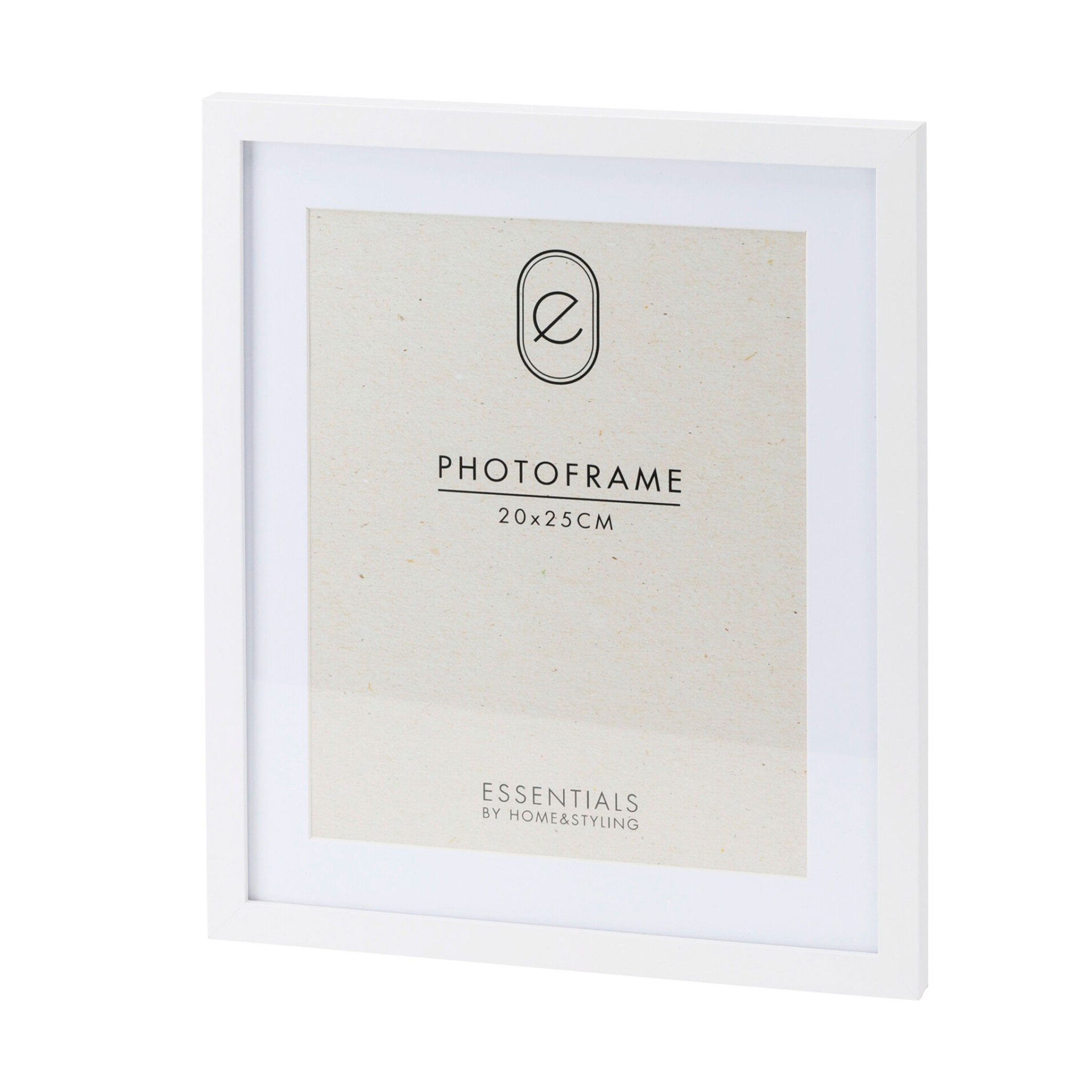 Moldura em MDF 20x25cm Branco
