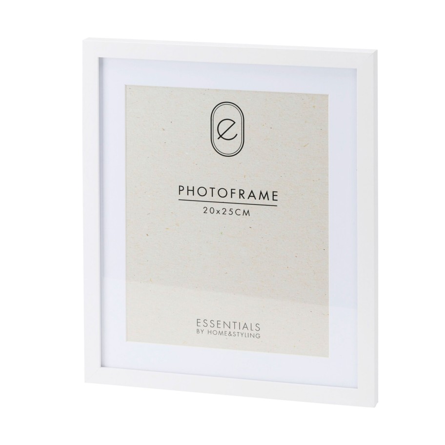 Moldura em MDF 20x25cm Branco