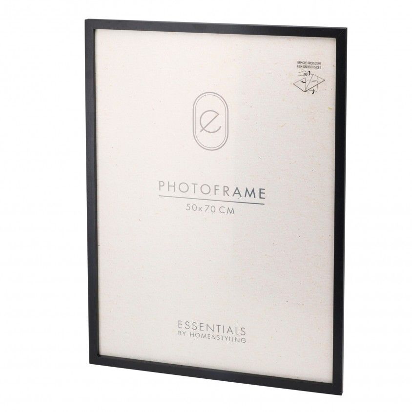 Moldura em MDF 50x70cm Preto