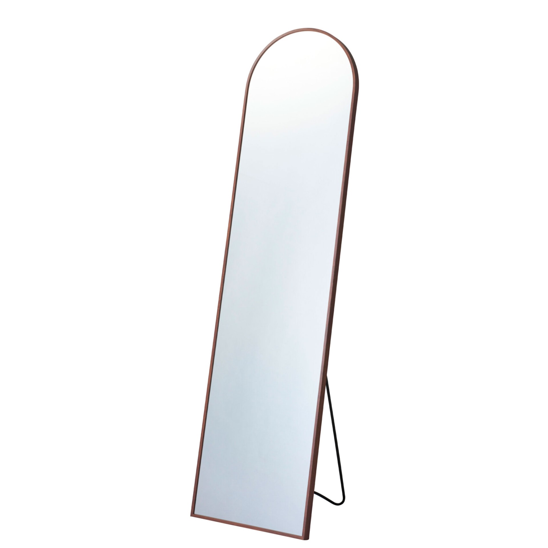 Espelho P� 150cm Acabamento Madeira