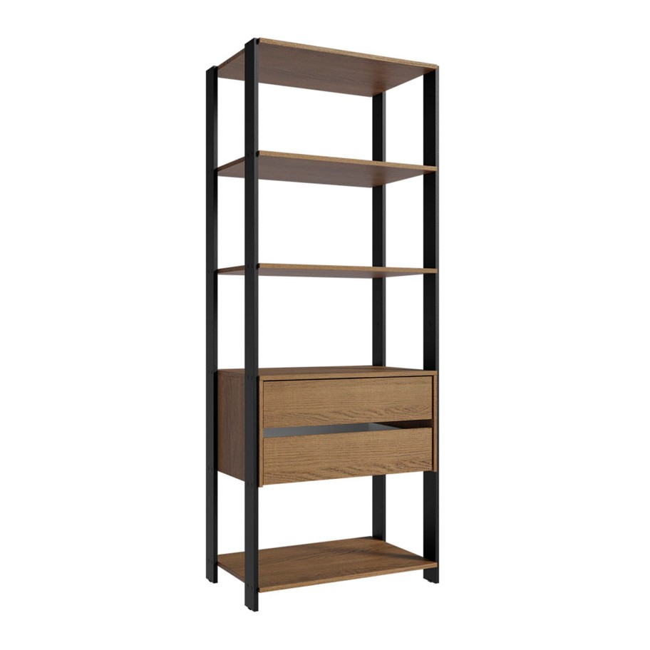 Módulo Style pra Closet 70cm (2 Gavetas + 4 Prateleiras)
