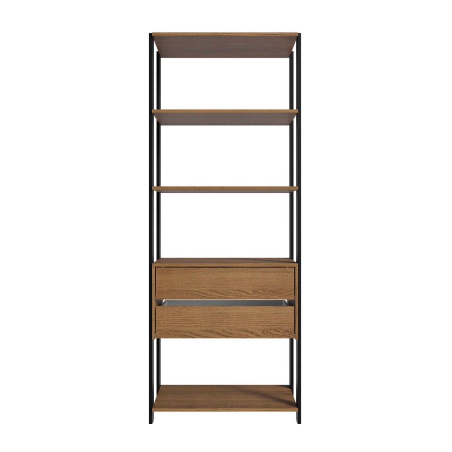 Módulo Style pra Closet 70cm (2 Gavetas + 4 Prateleiras)