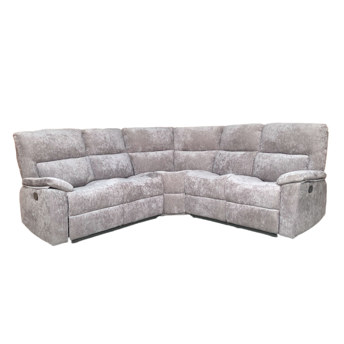 Sof� de Canto Lakeville Cinza com Relax Manual