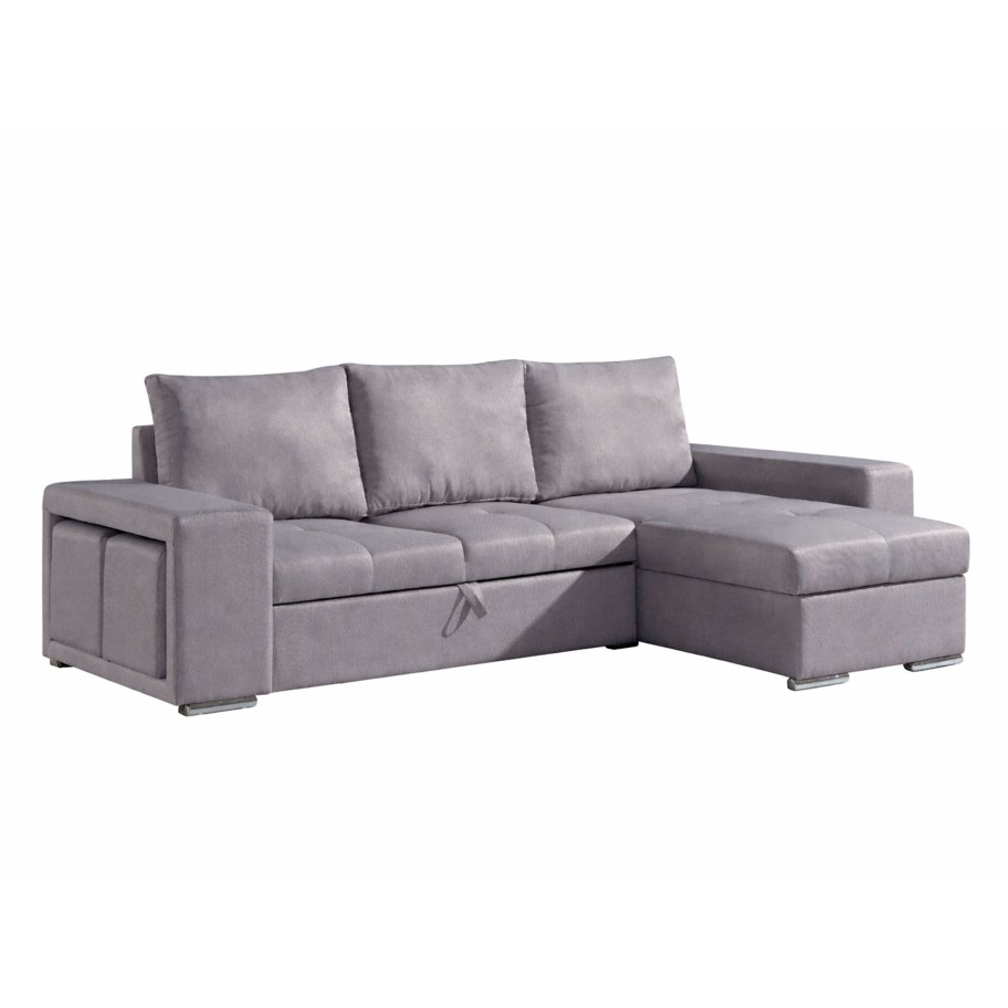 Sofá Chaise Longue New Charlotte Direita com cama