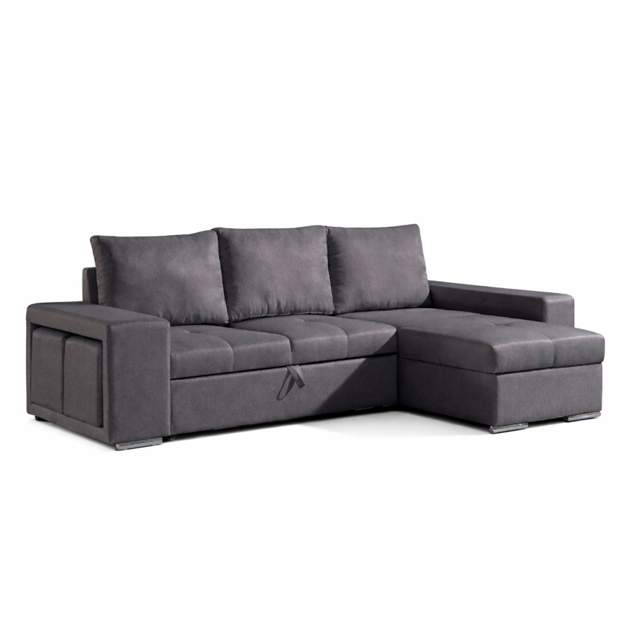 Sofá Chaise Longue New Charlotte Direita com cama