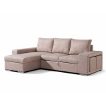 Sofá Chaise Longue New Charlotte Esquerda com cama