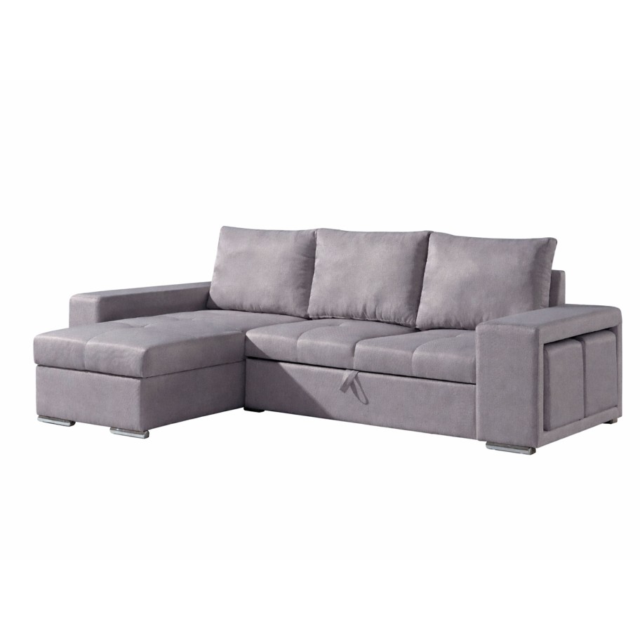 Sofá Chaise Longue New Charlotte Esquerda com cama