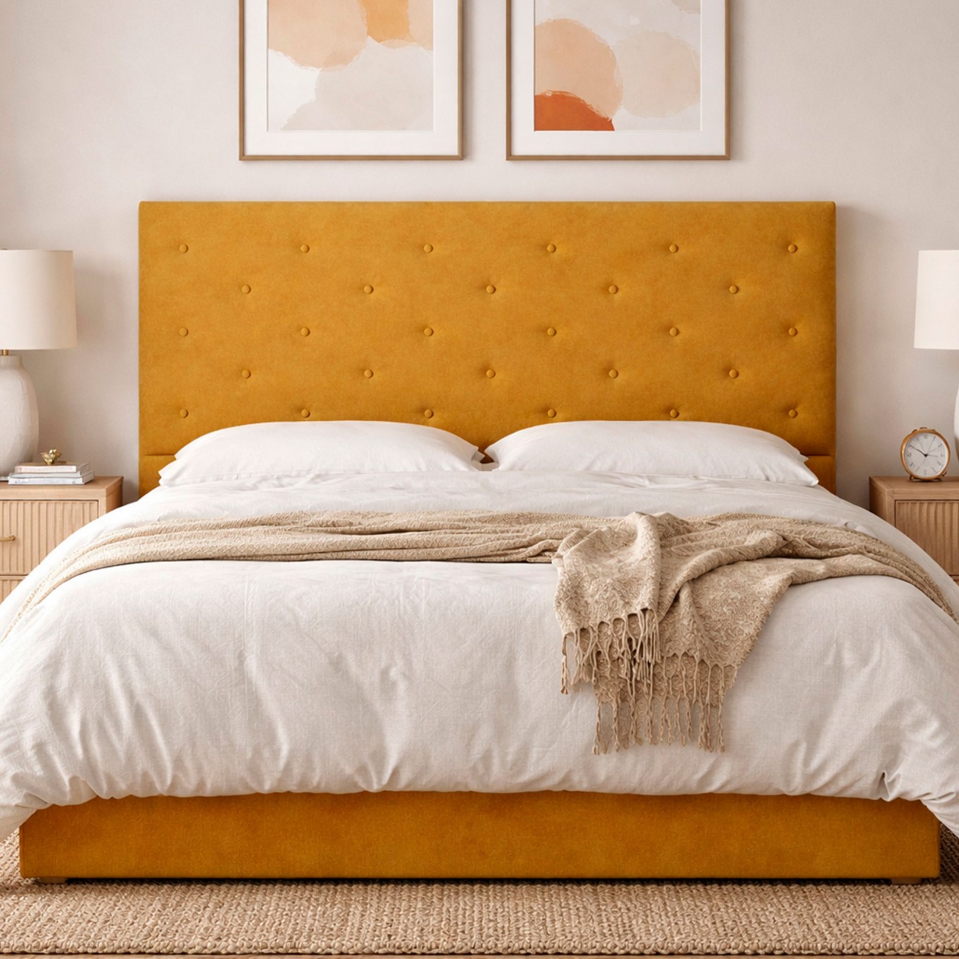 Cabeceira de Cama Punch Plus Estofada Capiton�