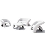 Set de Jardim Looma em PP/Fibra