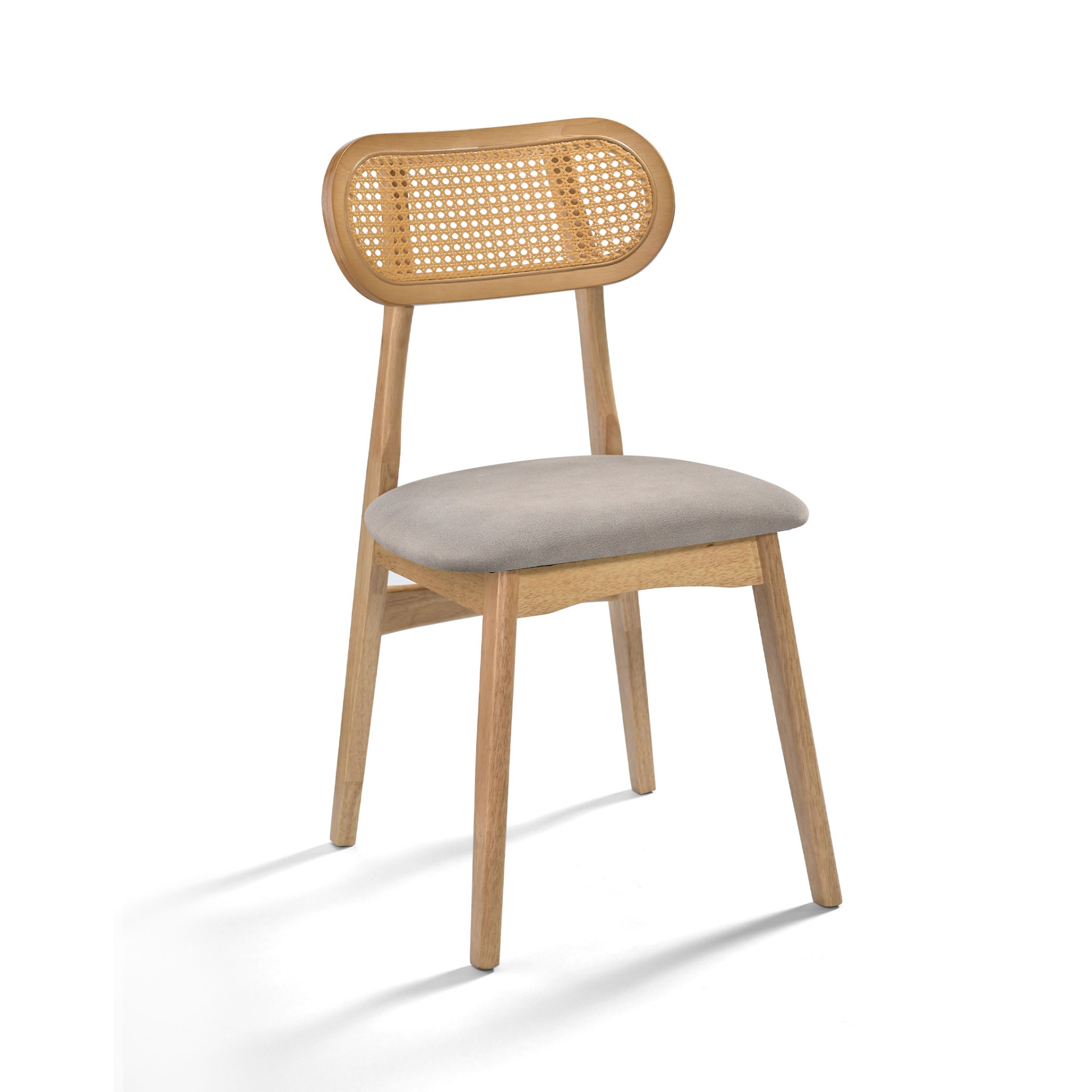 Cadeira Crawford Encosto Rattan