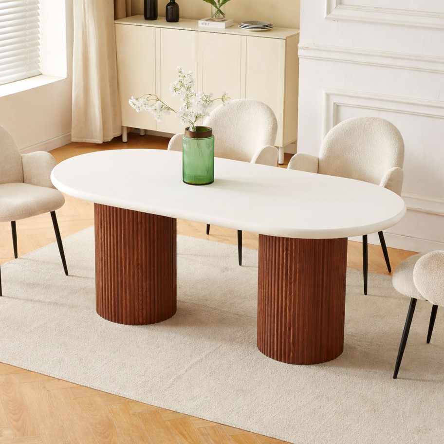 Mesa Oval Florença