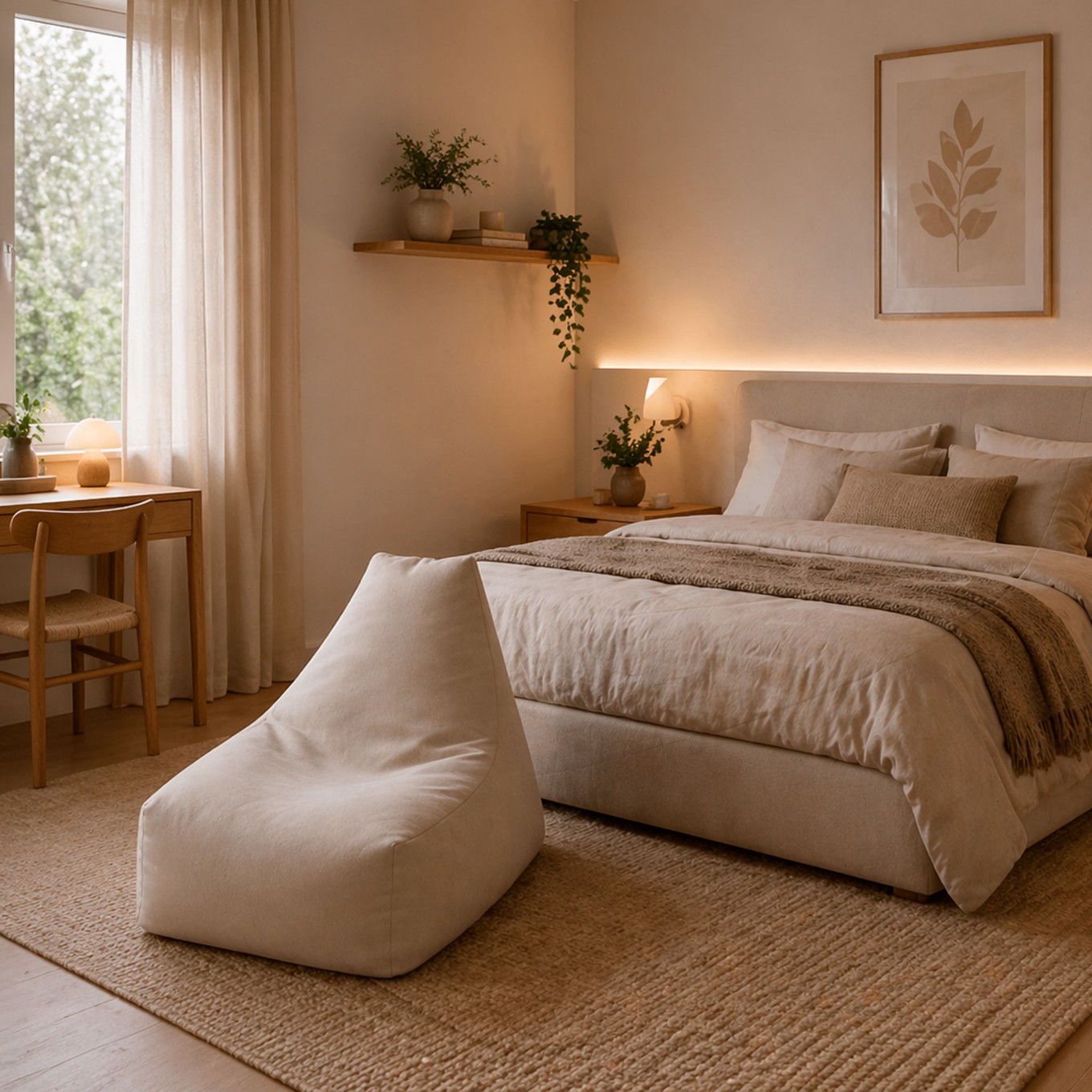 Pouf Lounge Algod�o