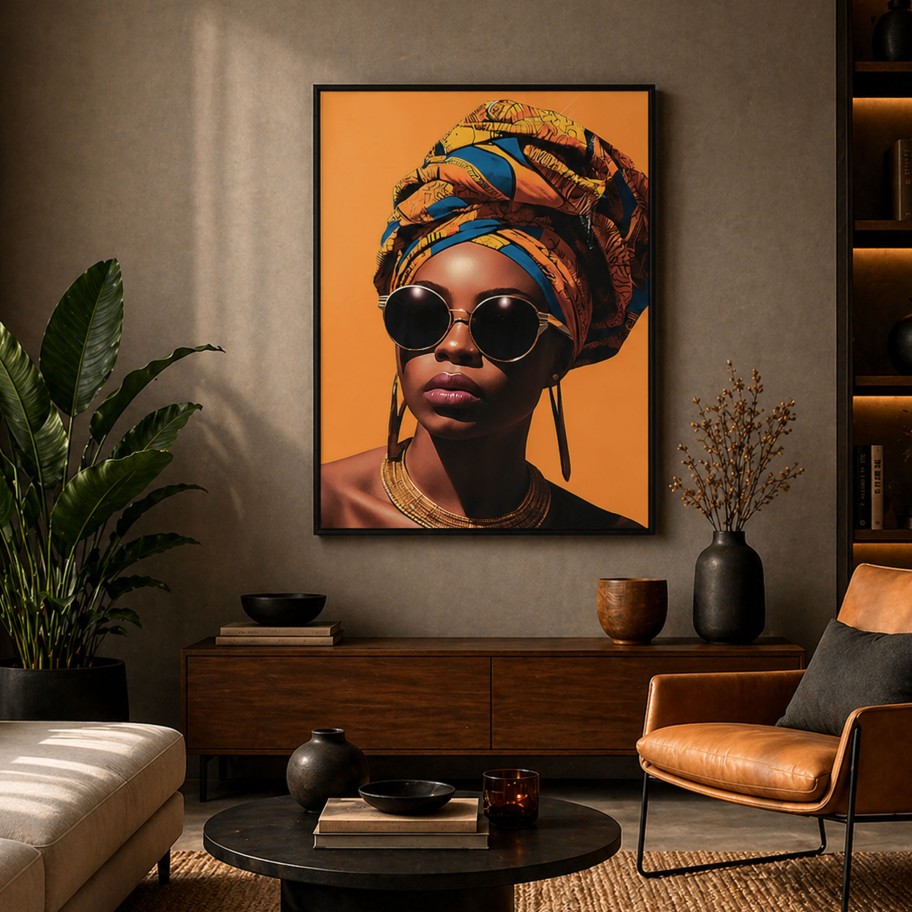 Quadro Decorativo Trendy Woman 50x70cm