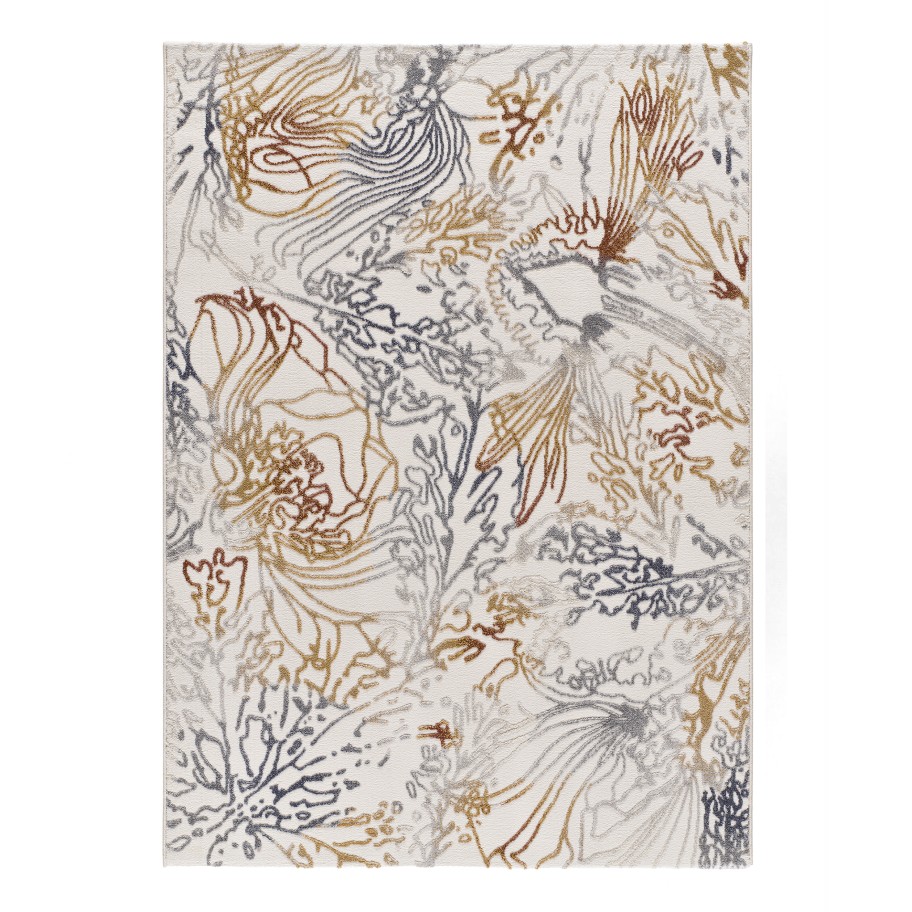 Tapete Amara Creme/Multicolorido