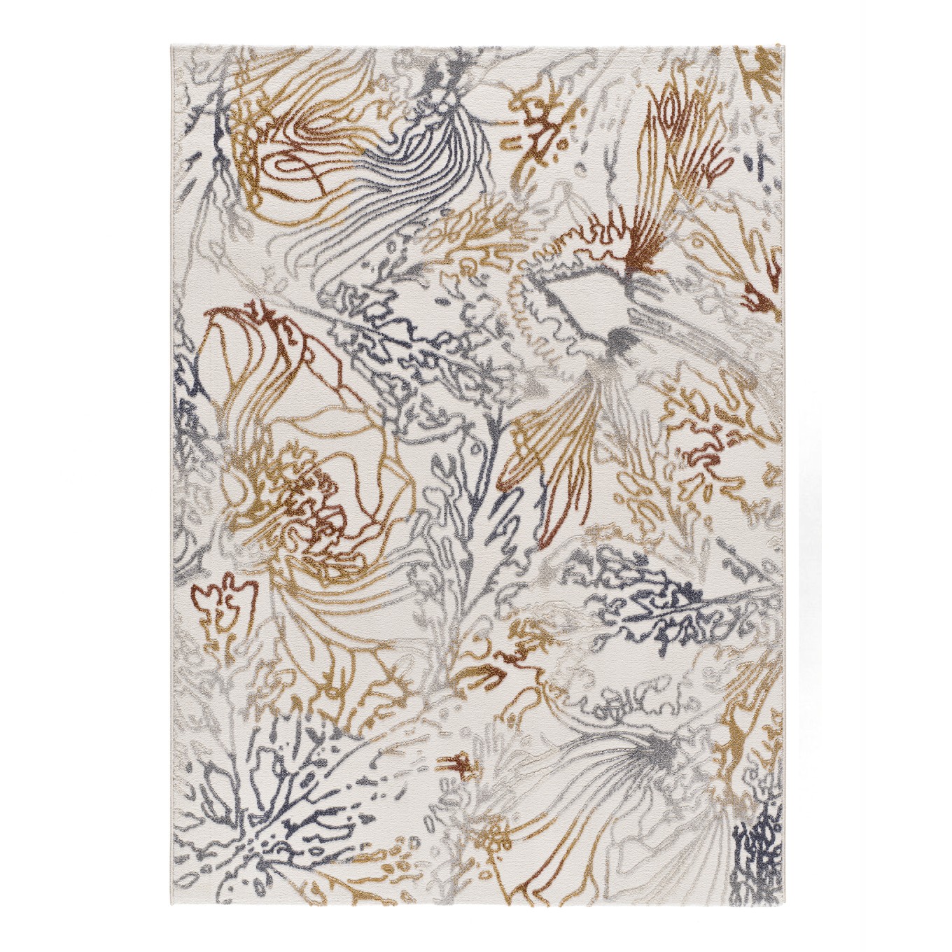 Tapete Amara Creme/Multicolorido