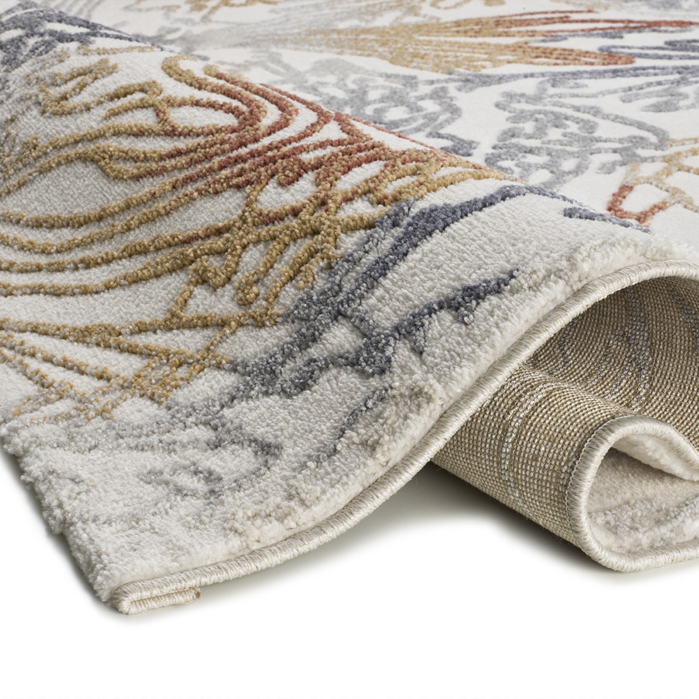 Tapete Amara Creme/Multicolorido
