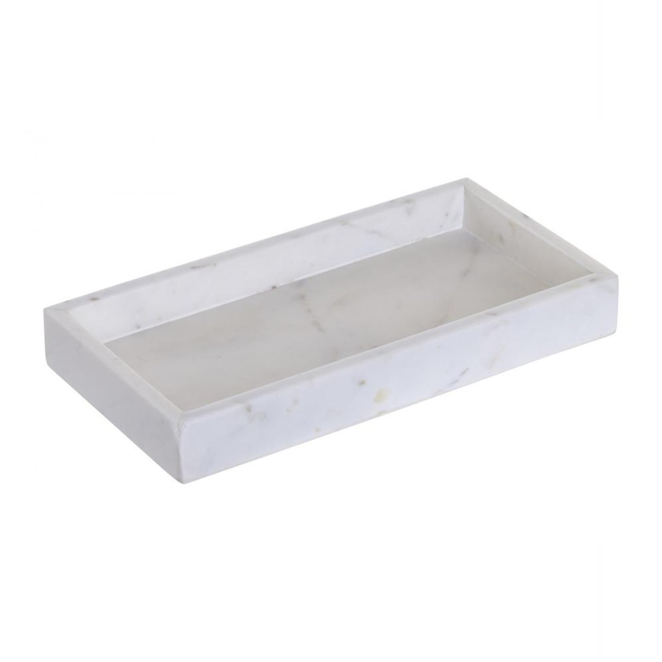 Bandeja de M�rmore Branco 30cm