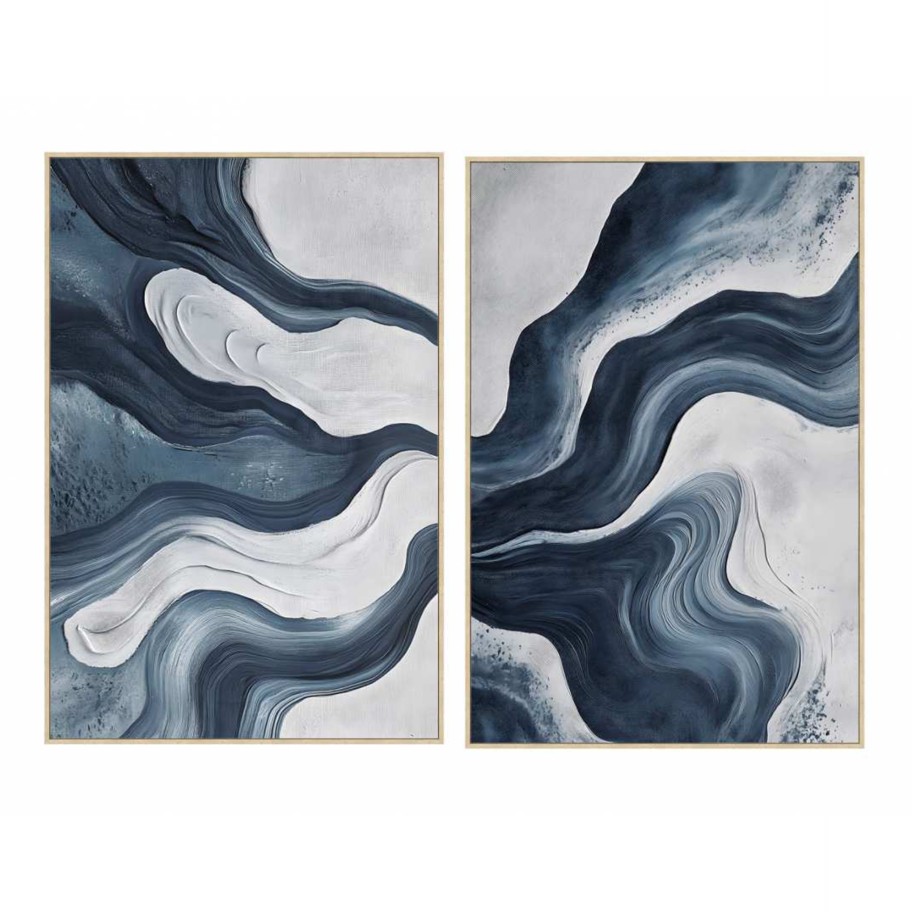Quadro Abstrato 2 Modelos Sortidos 83x123cm