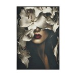 Quadro Mulher de Veludo 2 Modelos Sortidos 80x120cm