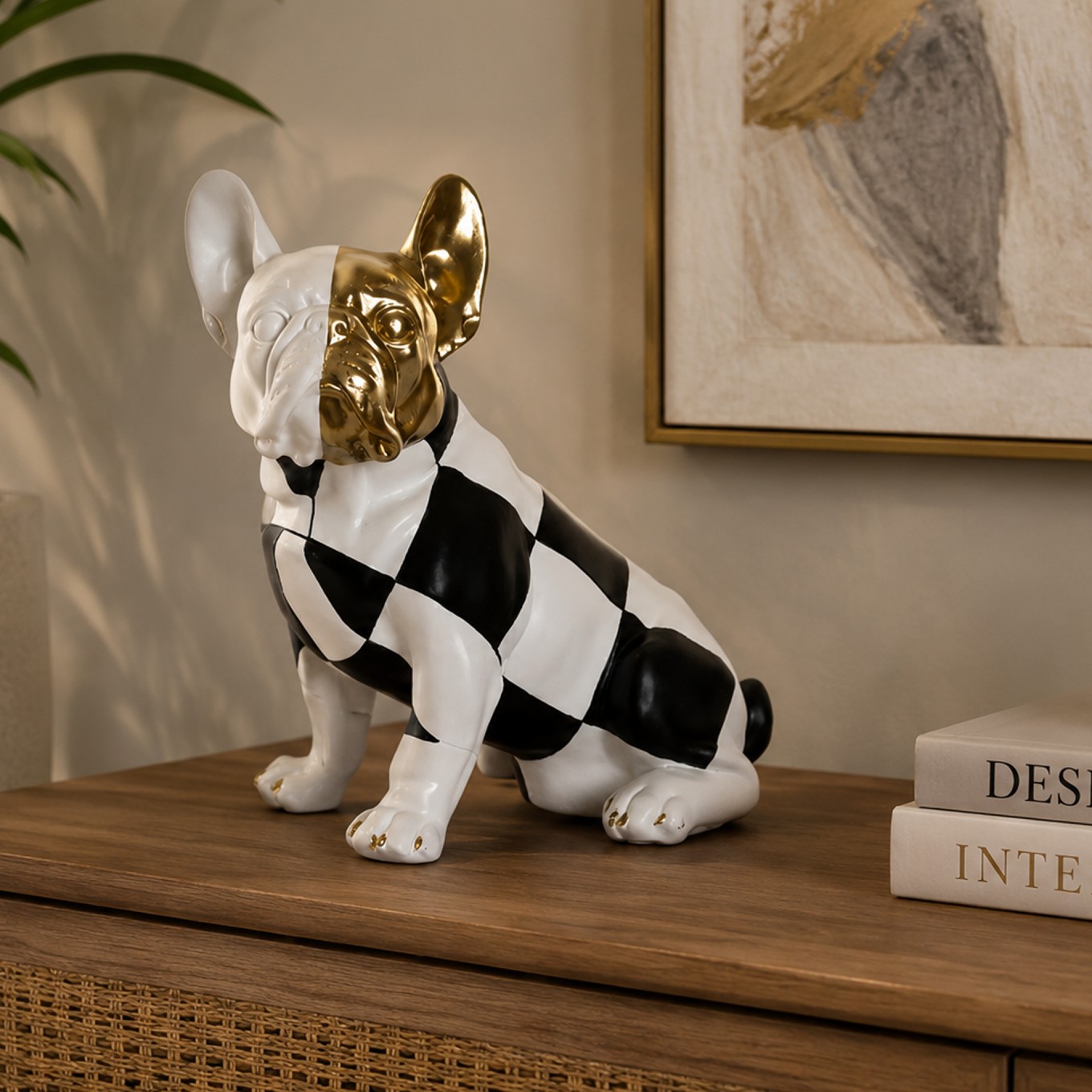 Figura Bulldog Franc�s 24cm