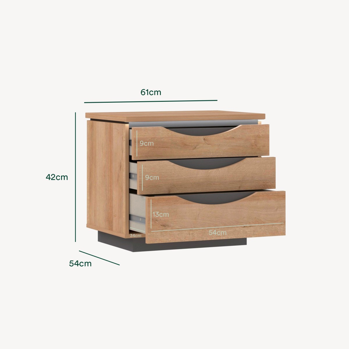 Mesa de Cabeceira Inverell