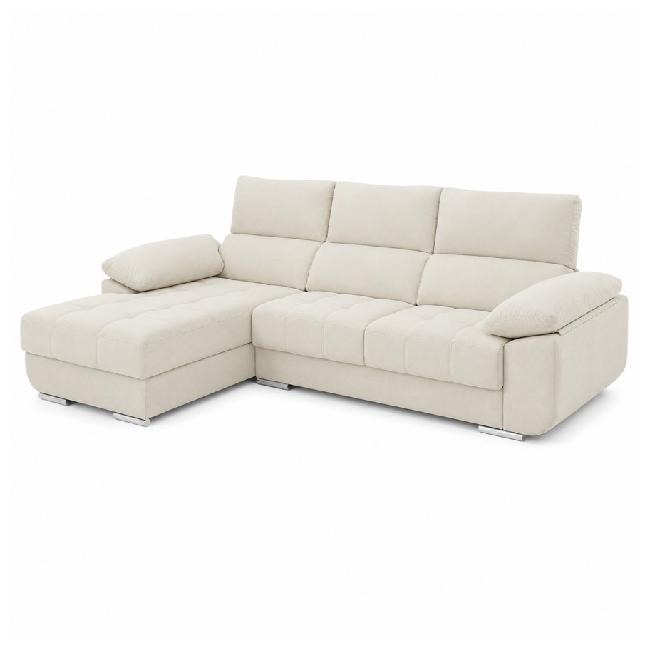 Sofá Chaise Longue Livorno Direita com cama