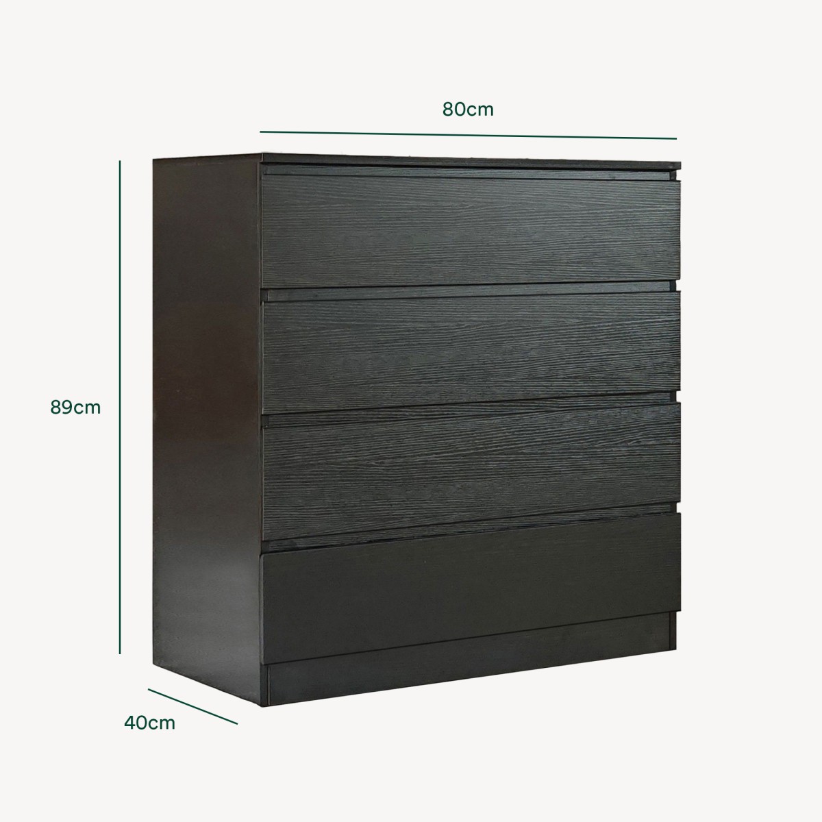 Cómoda Neo Plus 4 Gavetas