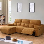 Sofá Chaise Longue Minnesota com Relax Esquerda