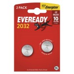 Pilha de Lítio Eveready CR2032 2un