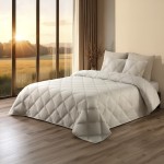 Cobertura Acolchoada Cannes Lisa - Cama Casal 140/160