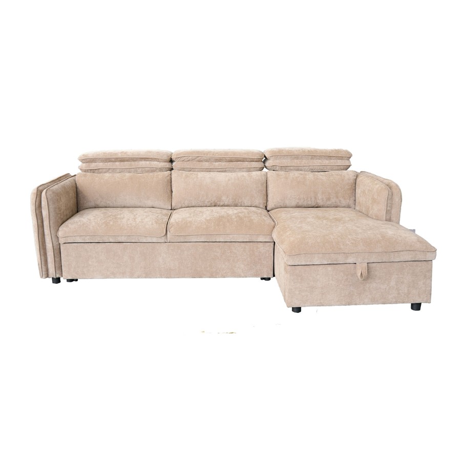 Sof� Chaise Longue Blaine Direita com cama
