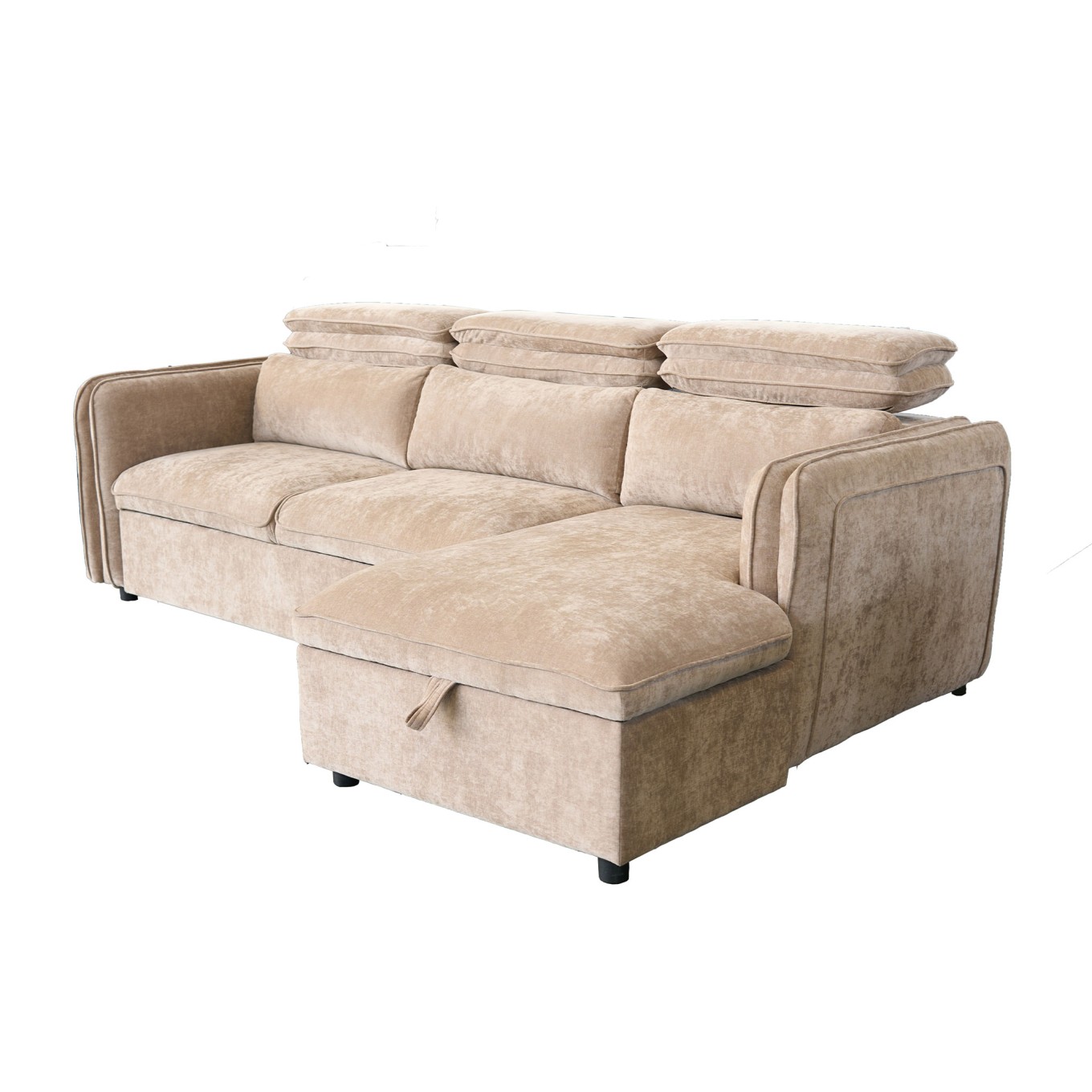 Sof� Chaise Longue Blaine Direita com cama