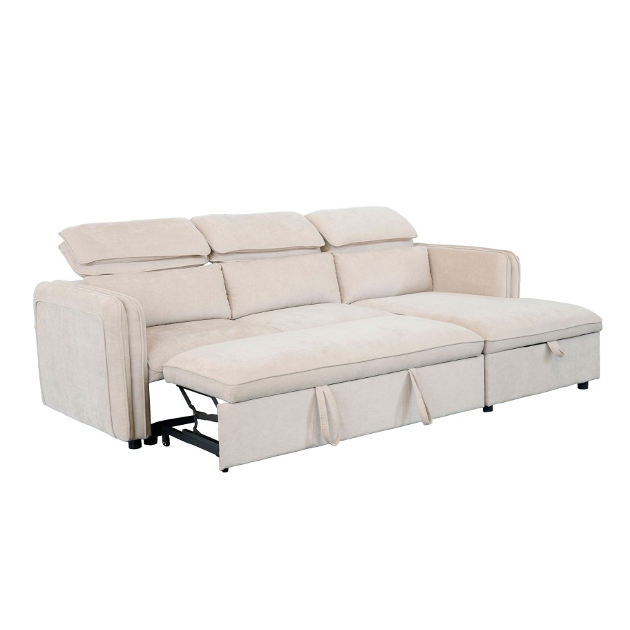 Sof� Chaise Longue Blaine Direita com cama