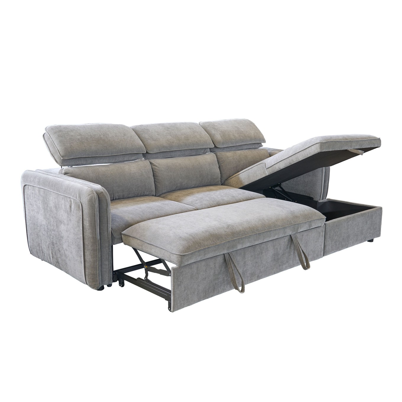 Sof� Chaise Longue Blaine Direita com cama