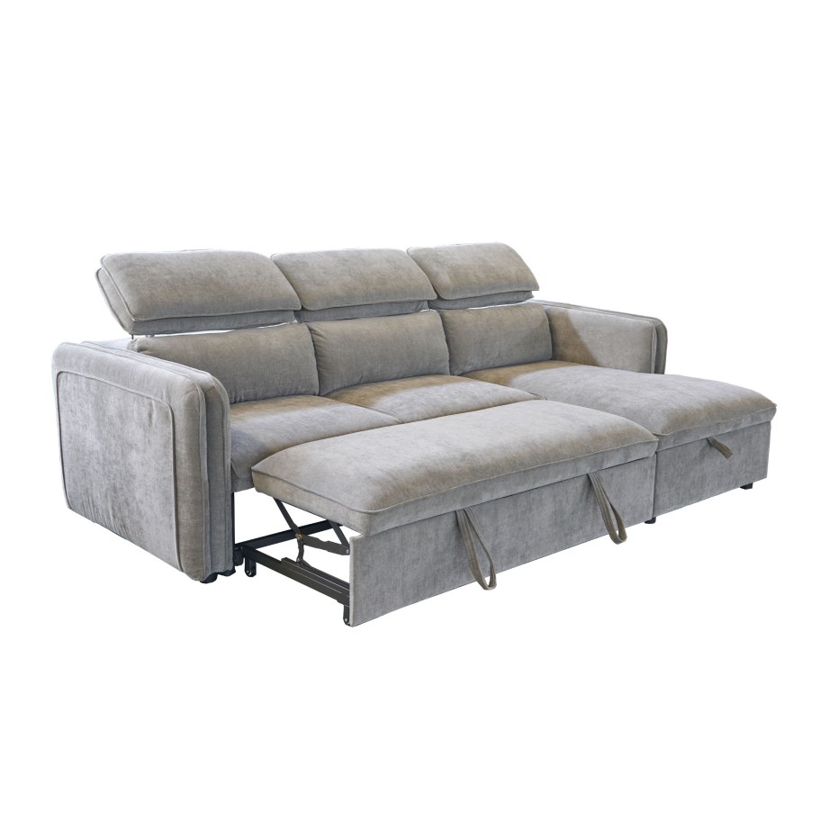 Sof� Chaise Longue Blaine Direita com cama