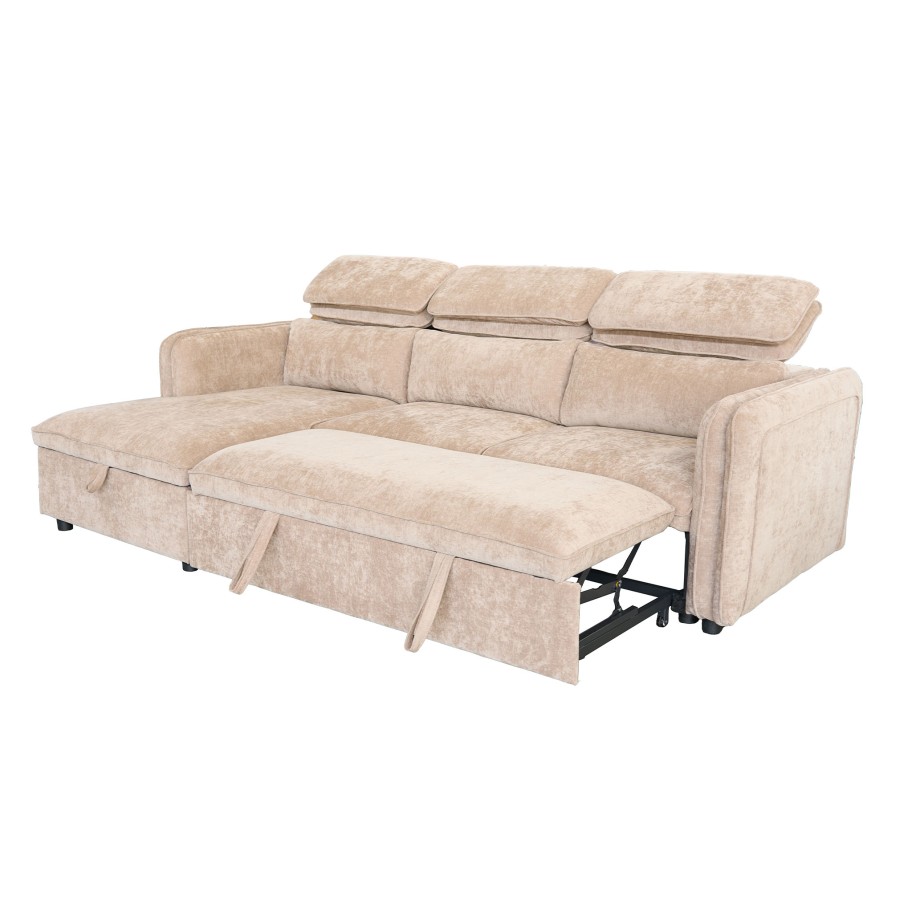 Sof� Chaise Longue Blaine Esquerda com cama