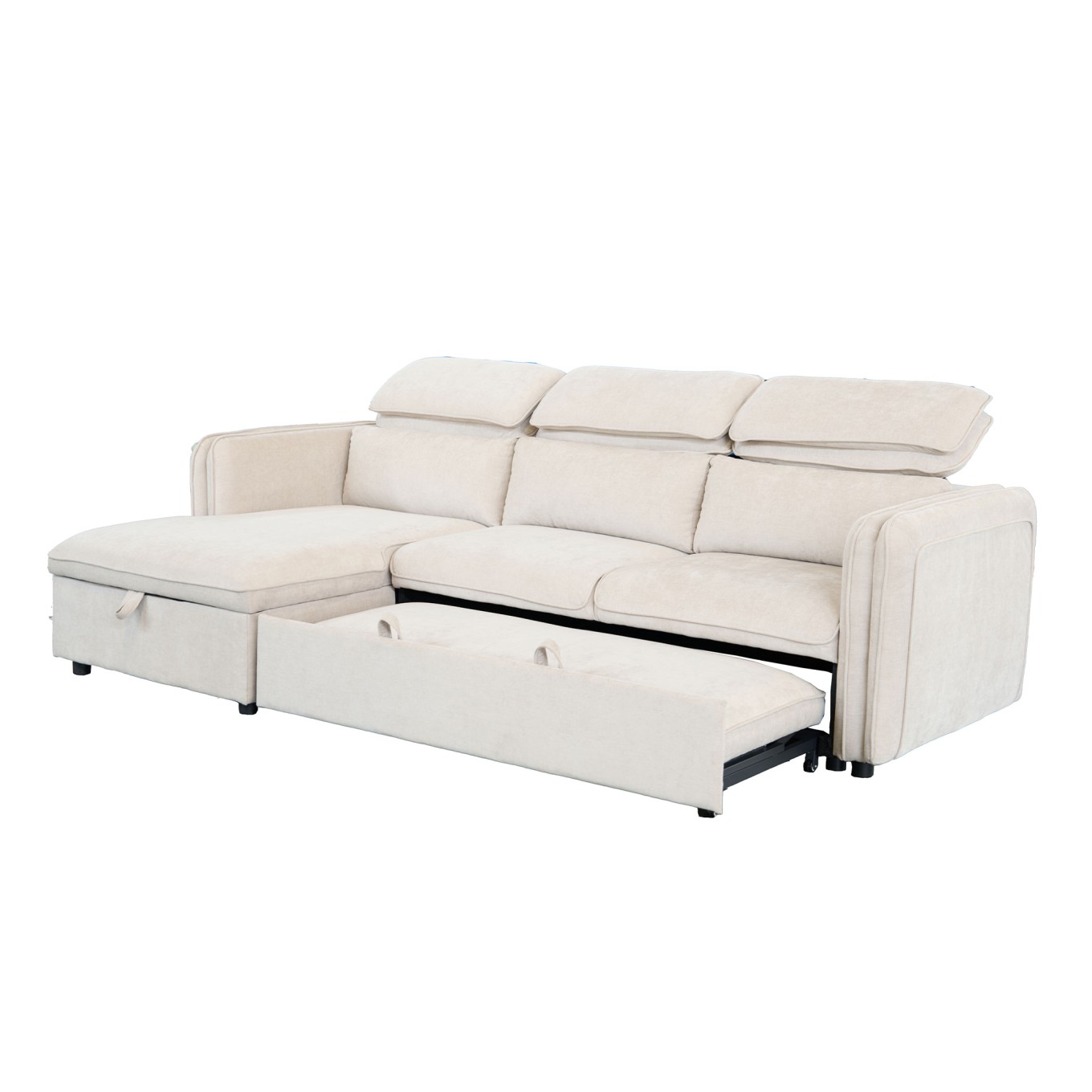Sof� Chaise Longue Blaine Esquerda com cama