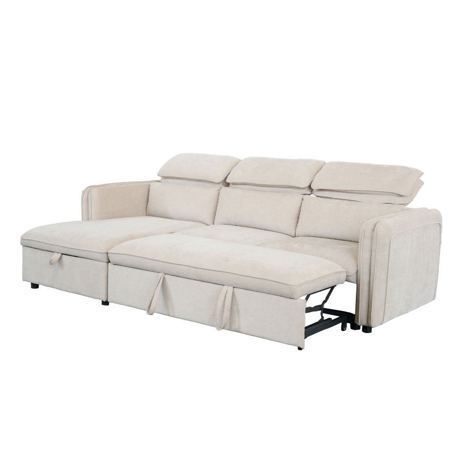 Sof� Chaise Longue Blaine Esquerda com cama