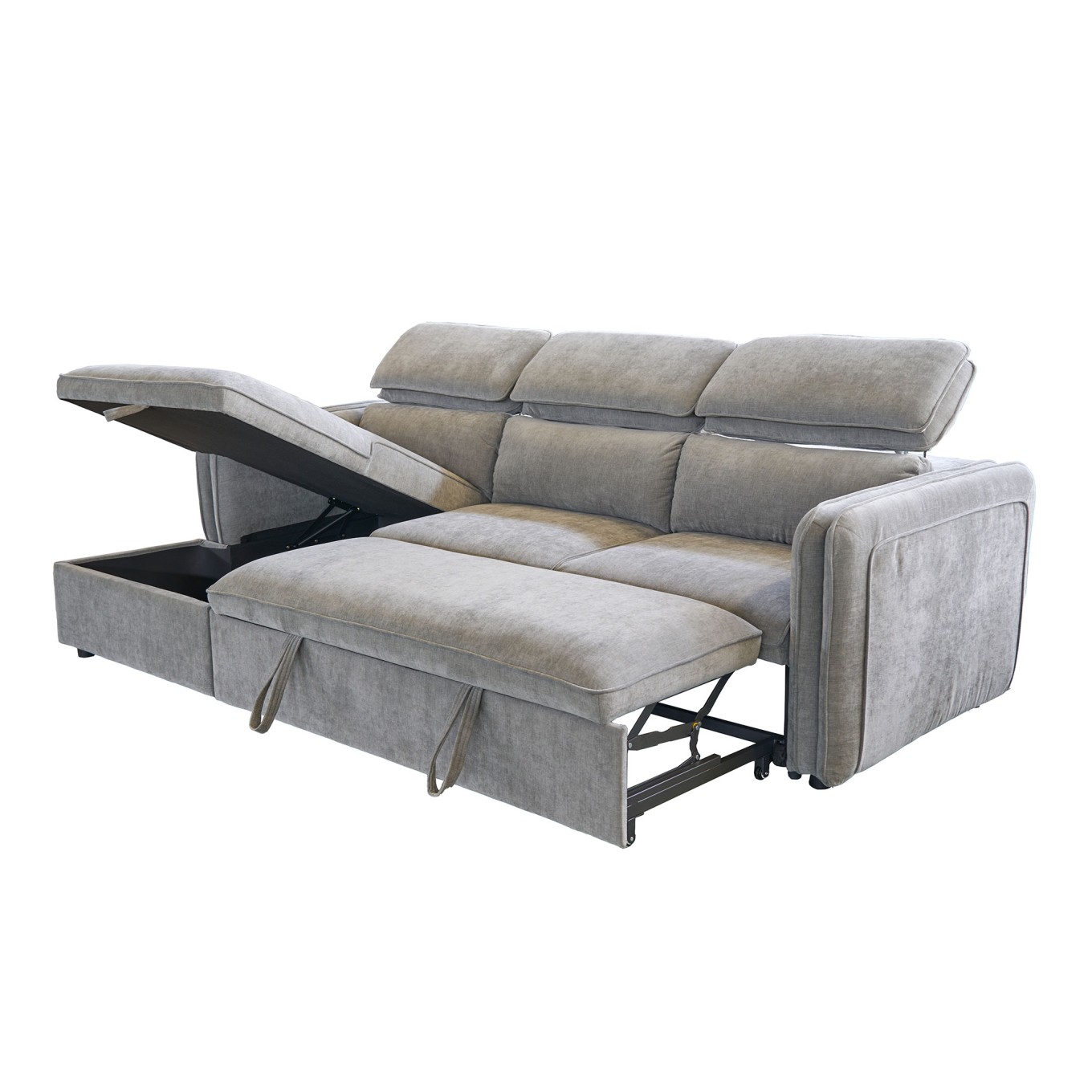Sof� Chaise Longue Blaine Esquerda com cama