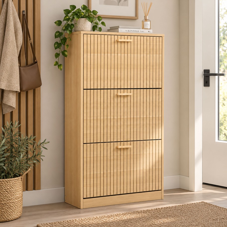 Sapateira 3 Portas Wood