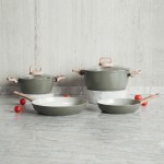 Conjunto Panelas Jade Olive 4 Peças